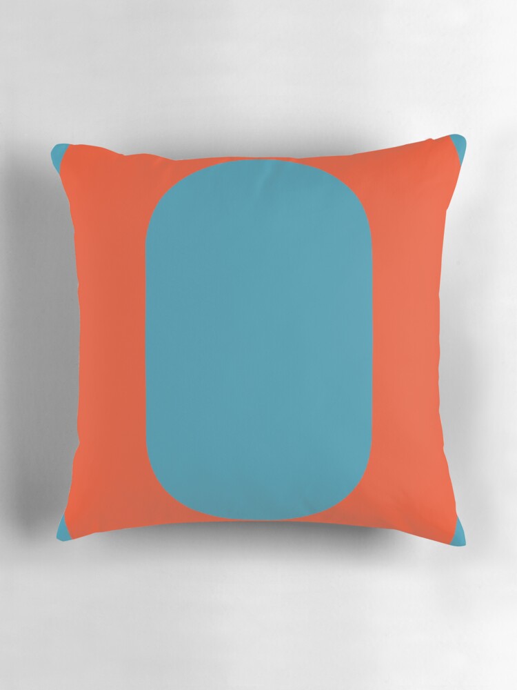 Thumbnail 3 of 4, Pillow, Abstract#206 designed and sold by process22.