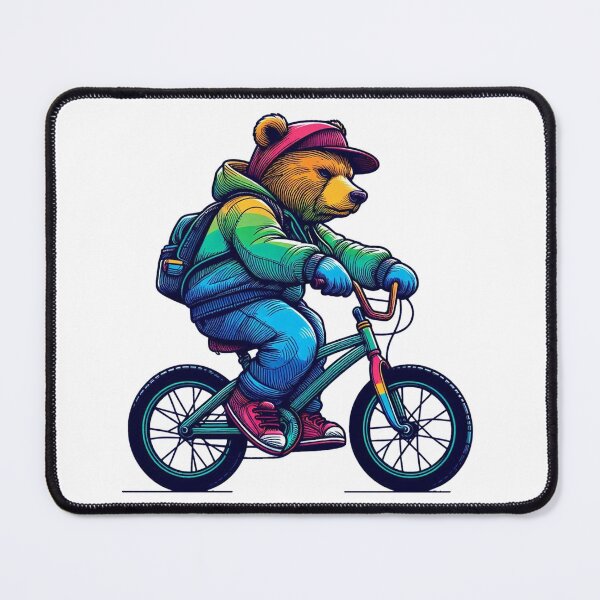 Item preview, Bear Riding Bike designed and sold by darprince.