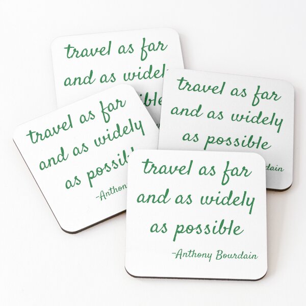 Item preview, Travel - Anthony Bourdain designed and sold by trudellj.