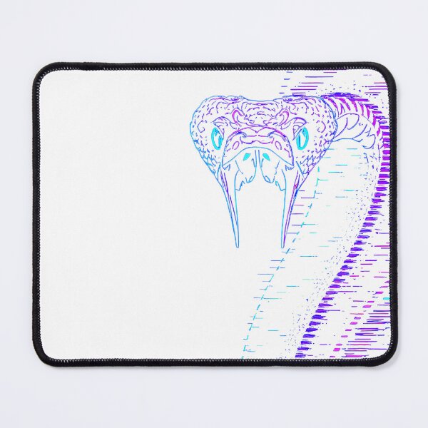Item preview, Glitch Snek - Transparent background  designed and sold by ShriekBanshee.