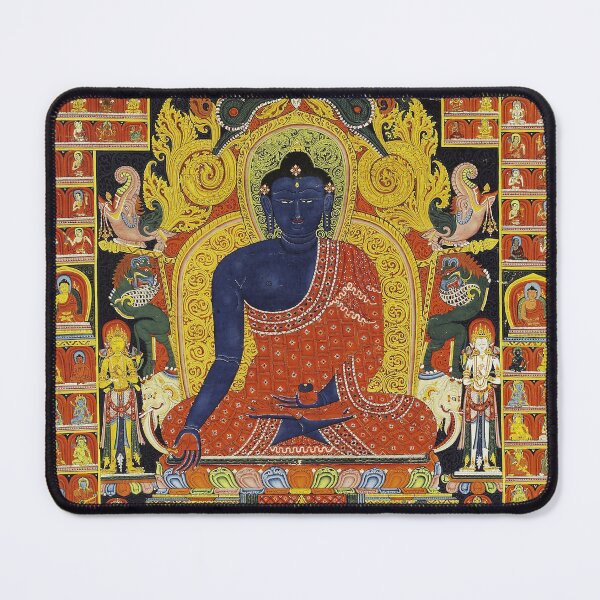 Item preview, Mandala 235 Medicine Buddha Gold 1400s designed and sold by GuyBlank.
