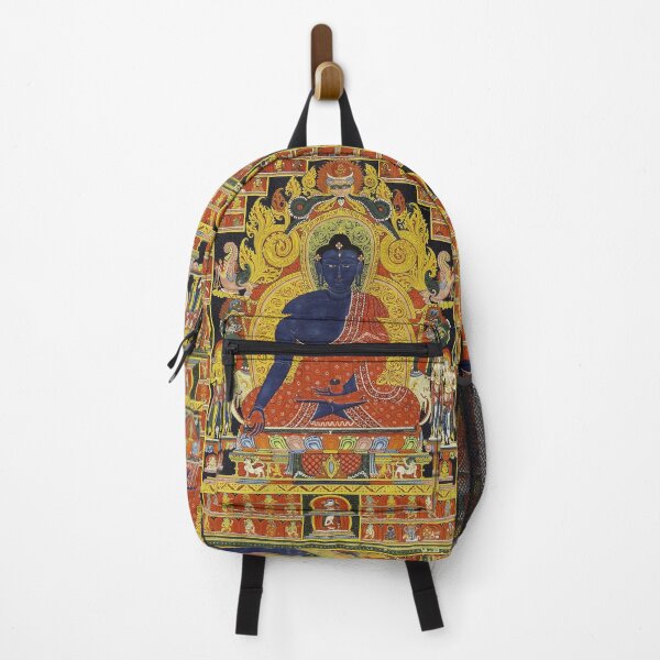 Item preview, Mandala 235 Medicine Buddha Gold 1400s designed and sold by GuyBlank.