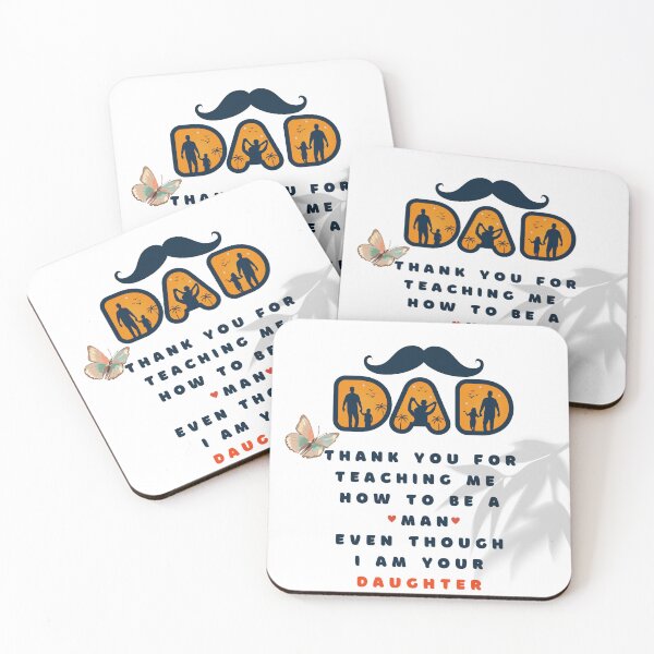 Item preview, Dad, Thank You for Teaching Me Strength – Daughter’s Tribute designed and sold by GoldPerl.