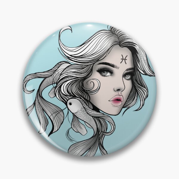Item preview, Marina the Pisces V2- Powder Blue designed and sold by MaryAura.