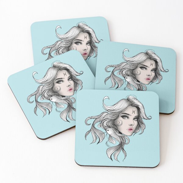 Item preview, Marina the Pisces V2- Powder Blue designed and sold by MaryAura.