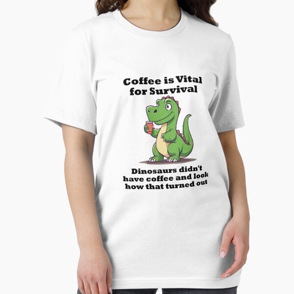 Aperçu de l'œuvre Copie de Coffeesaur créée et vendue par CJAnimalDesigns.