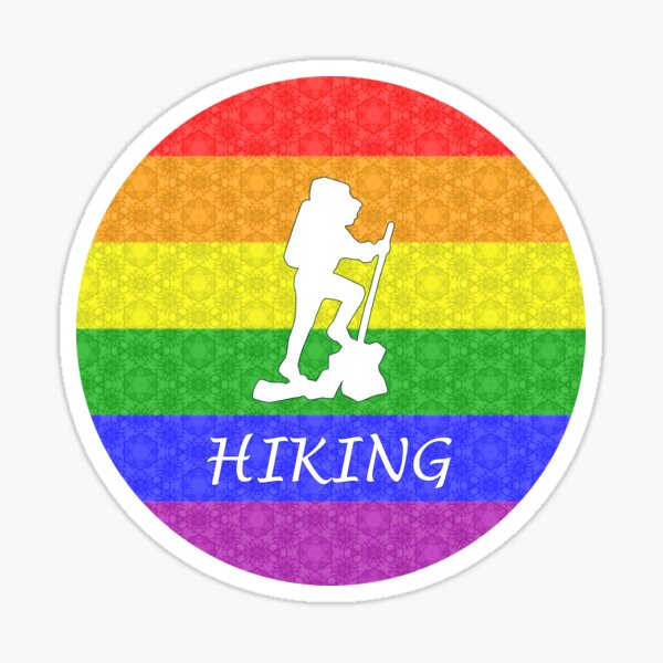 Item preview, Hiking - Pride designed and sold by PrideFeliz.