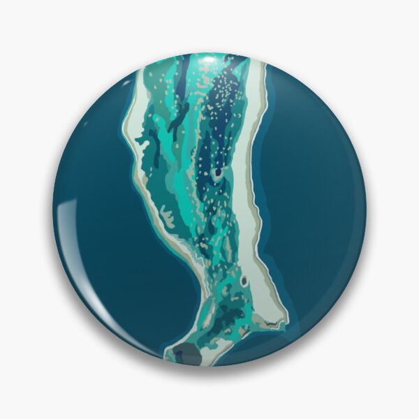 Item preview, Lighthouse Reef Map designed and sold by lexiebos4488.