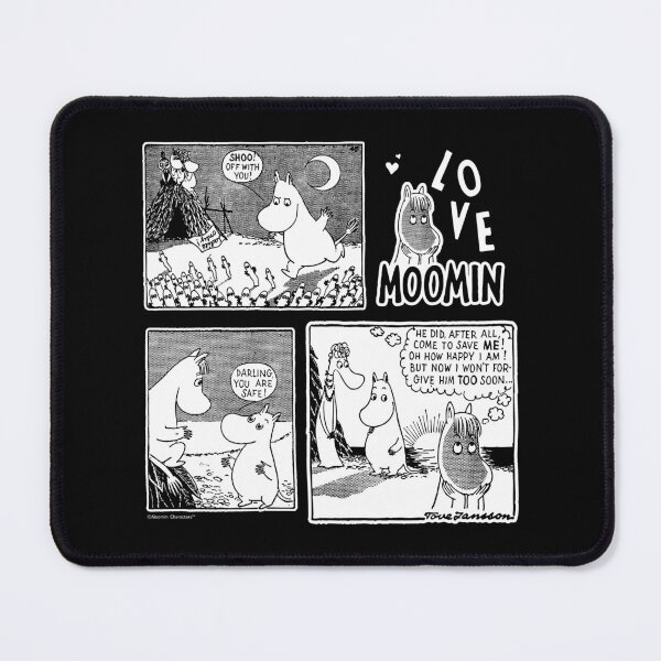 Item preview, Moomin Love Comic Moomintroll Saves Snorkmaiden designed and sold by MoominStore.