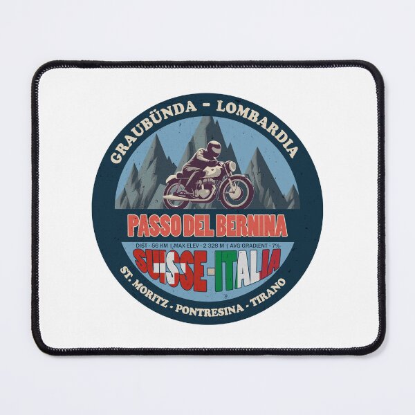 Item preview, Bernina Pass Passo del Bernina Vintage Badge, Suisse Italia designed and sold by Wanderful-roads.