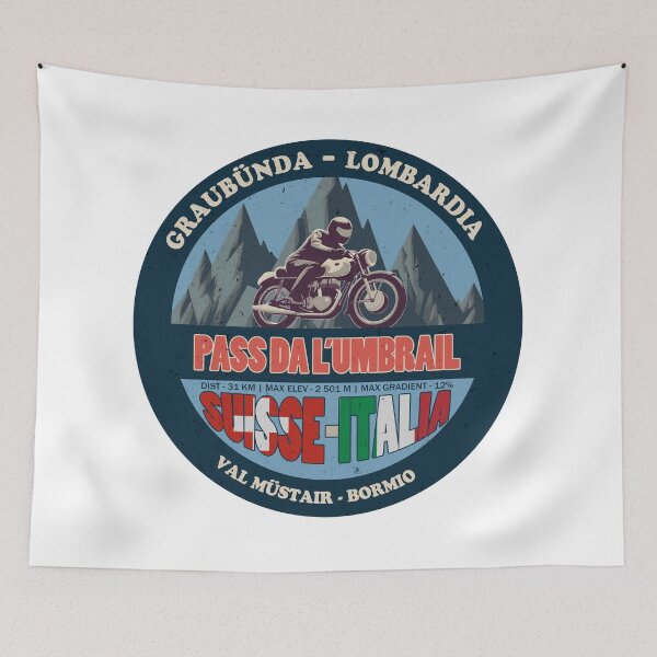 Item preview, Pass da'lumbrail Vintage Badge, Suisse Italia designed and sold by Wanderful-roads.