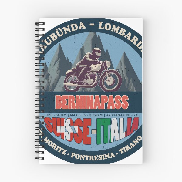 Item preview, Berninapass Passo del Bernina Vintage Badge, Suisse Italia designed and sold by Wanderful-roads.