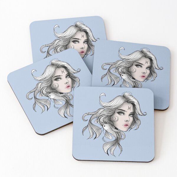 Item preview, Marina the Pisces V2- Light Steel Blue designed and sold by MaryAura.