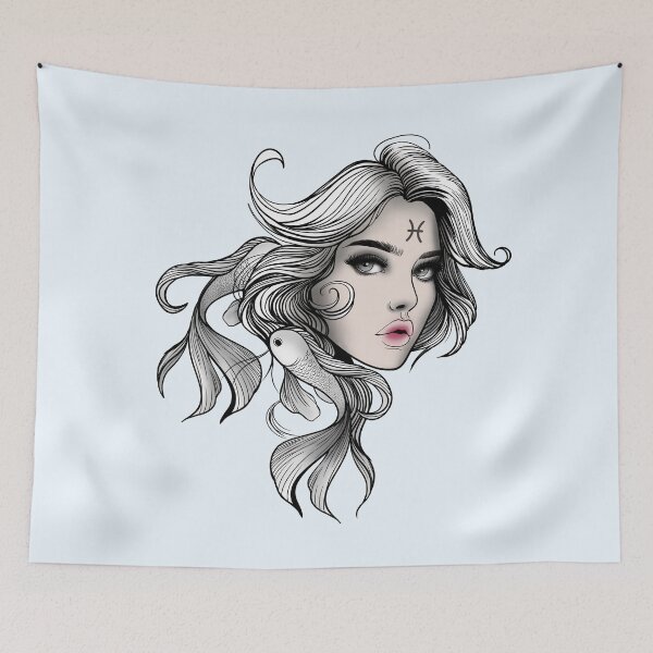 Item preview, Marina the Pisces V2- Alice Blue designed and sold by MaryAura.