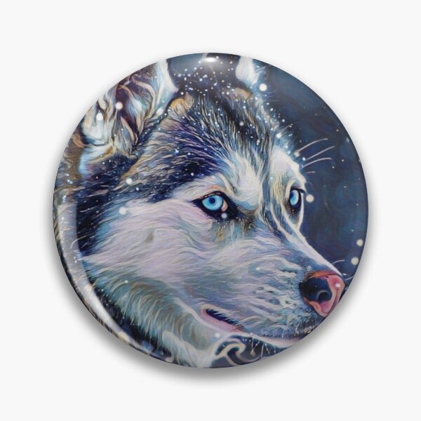 Item preview, Husky in the snow  designed and sold by Fifth-Marauder.