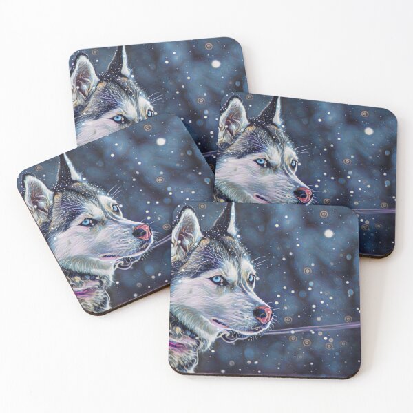 Item preview, Husky in the snow  designed and sold by Fifth-Marauder.