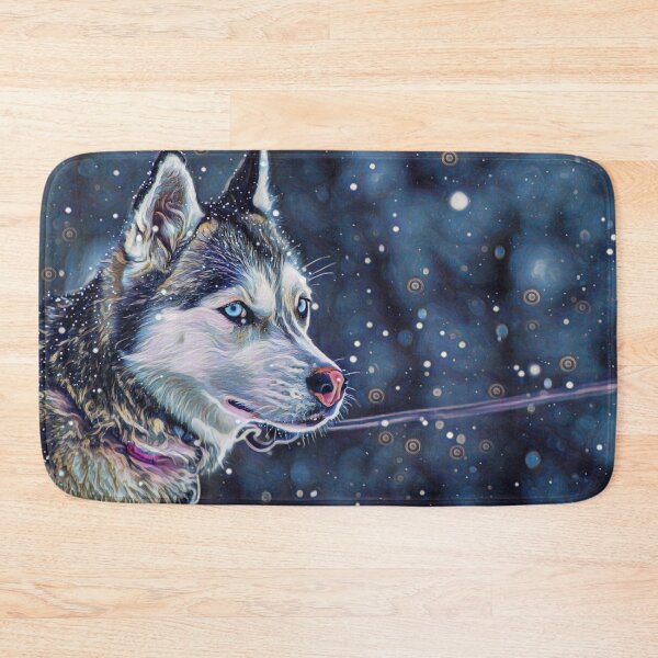 Item preview, Husky in the snow  designed and sold by Fifth-Marauder.