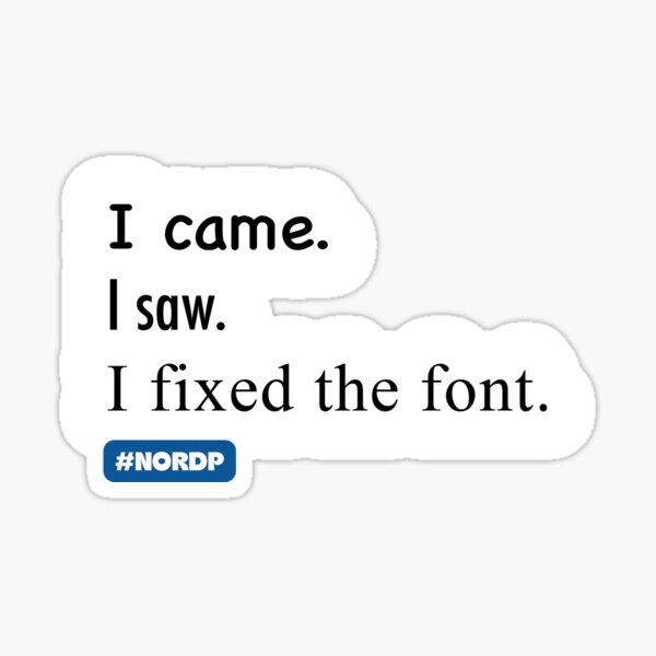 Item preview, I fixed the font designed and sold by RDDrinkApperati.