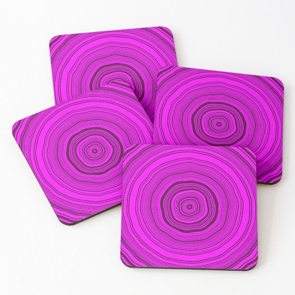 Item preview, Concentric Wavy Circles in Vibrant Shades of Purple designed and sold by KaSaPo.