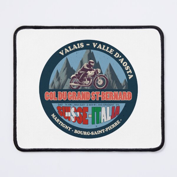 Item preview, Col du Grand St-Bernard Vintage Badge, Suisse Italia designed and sold by Wanderful-roads.
