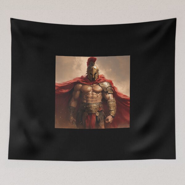 Item preview, Ancient greek warrior spartan designed and sold by SMARTKIT  DESIGNAGENCY.