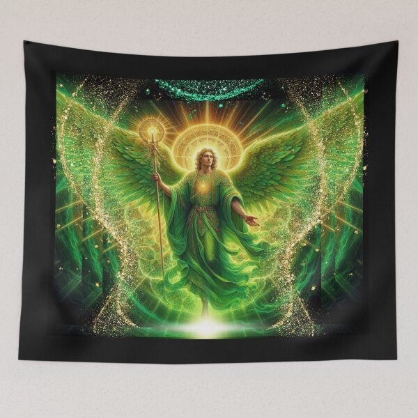 Item preview, Saint Raphael Archangel - Angel of Healing-Christmas gift Easter Gift designed and sold by Alkymias.