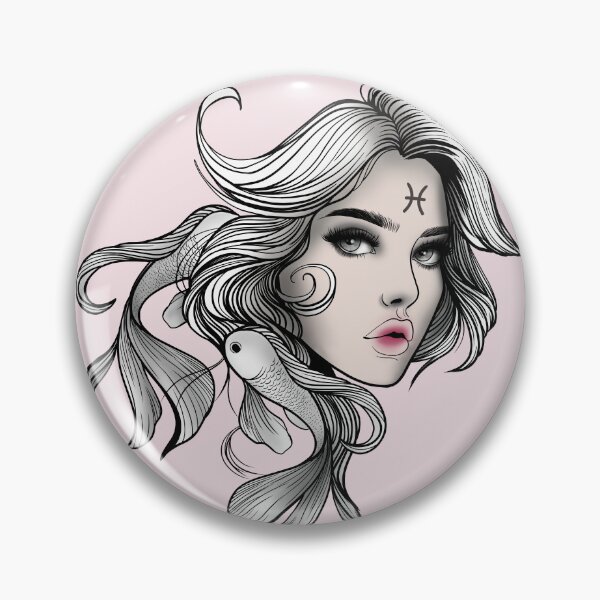 Item preview, Marina the Pisces V2- Powder Blush designed and sold by MaryAura.