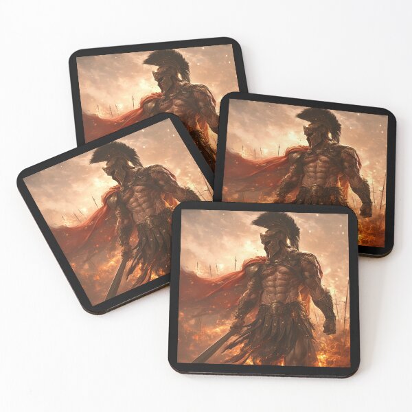 Item preview, Ancient greek warrior spartan designed and sold by SMARTKIT  DESIGNAGENCY.