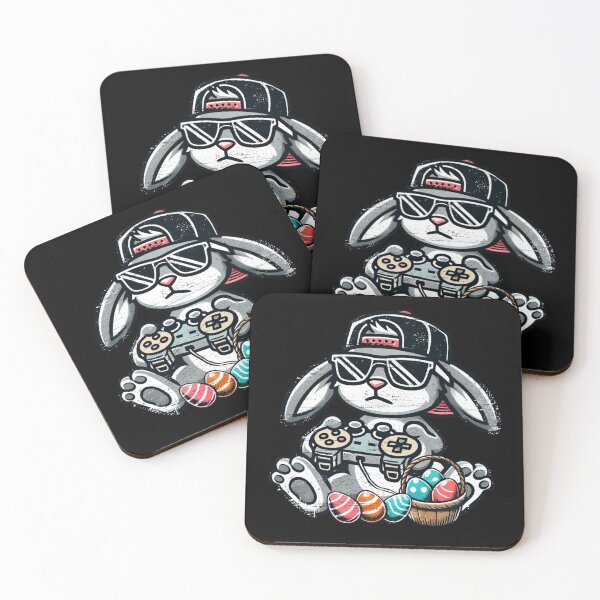 Item preview, Cool Easter Gamer Bunny – Hip Hop Style Easter Bunny with Game Controller designed and sold by Aredbox.