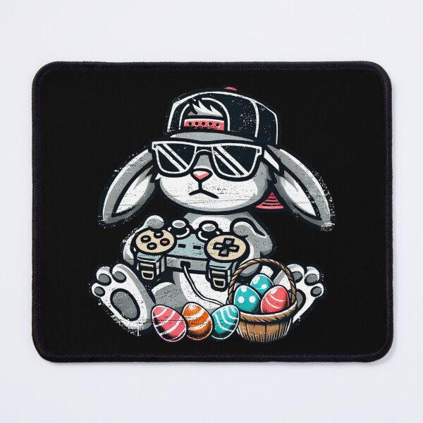 Item preview, Cool Easter Gamer Bunny – Hip Hop Style Easter Bunny with Game Controller designed and sold by Aredbox.