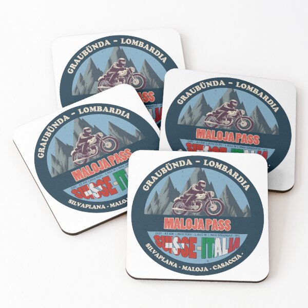 Item preview, Maloja Pass Vintage Badge, Suisse Italia designed and sold by Wanderful-roads.