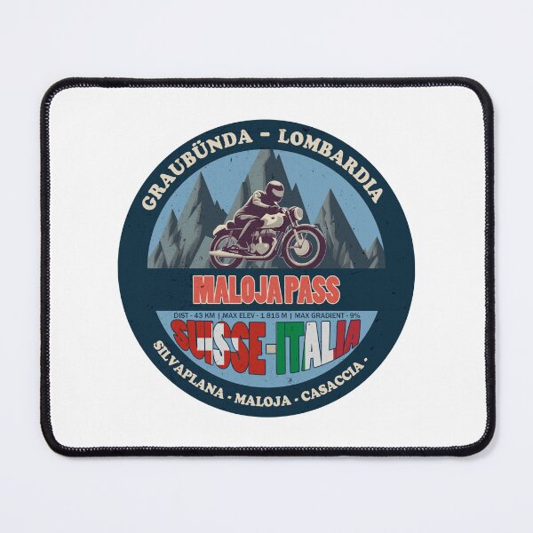 Item preview, Maloja Pass Vintage Badge, Suisse Italia designed and sold by Wanderful-roads.