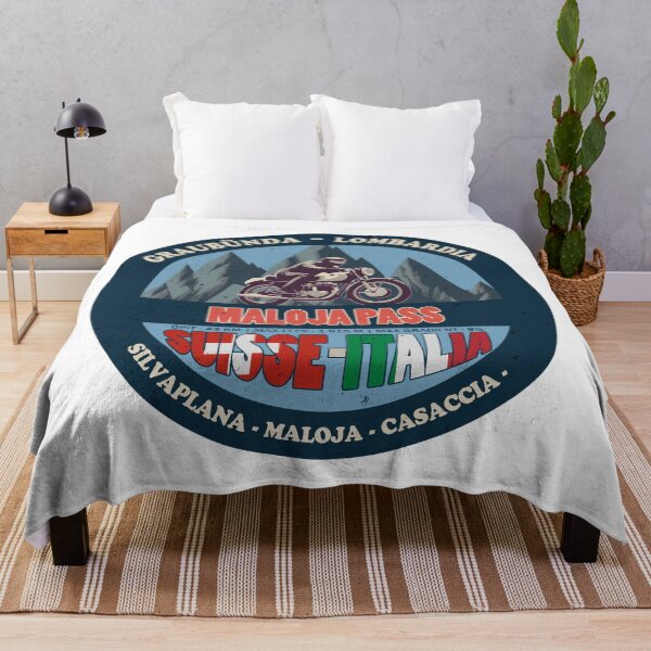 Item preview, Maloja Pass Vintage Badge, Suisse Italia designed and sold by Wanderful-roads.