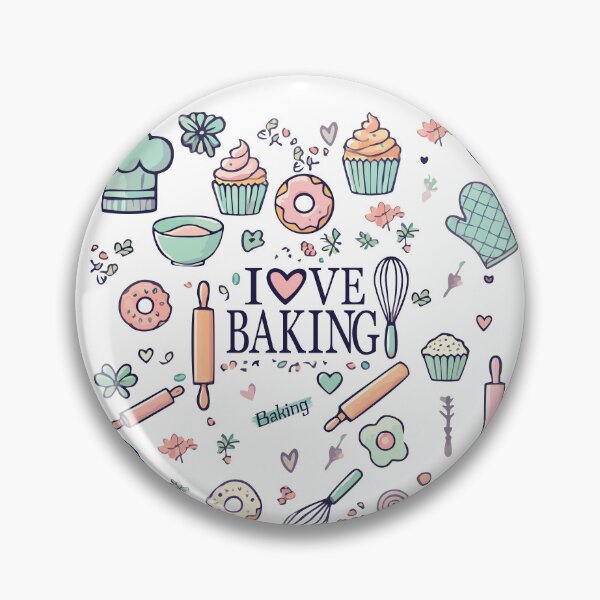 Item preview, Old Fashioned Flavor, I Love Baking Poster designed and sold by CrazySweets.