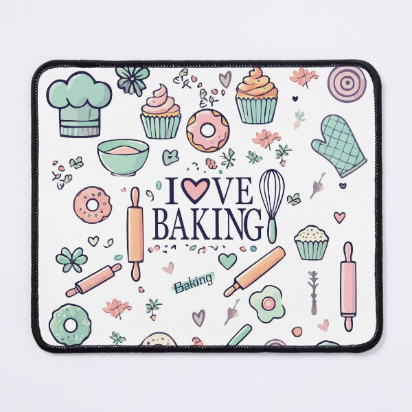 Item preview, Old Fashioned Flavor, I Love Baking Poster designed and sold by CrazySweets.