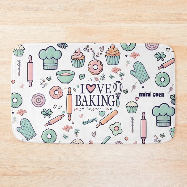 Item preview, Old Fashioned Flavor, I Love Baking Poster designed and sold by CrazySweets.