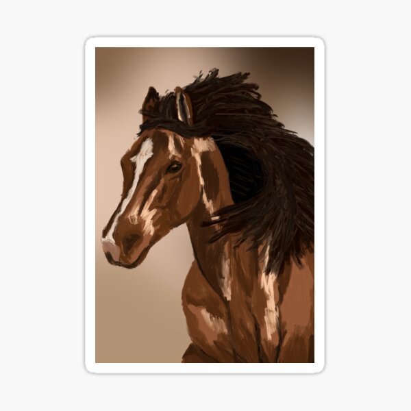Aperçu de l'œuvre Mustang en marche créée et vendue par lexiebos4488.