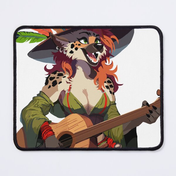 Item preview, Phoenix-feather Gnoll Bard 2025 designed and sold by KlakkDrawsStuff.