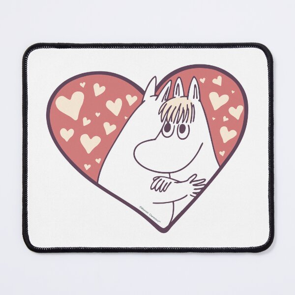 Artikelvorschau, Mumin Mumintroll & Snorkmaiden Liebesherz entworfen und verkauft von MoominStore.