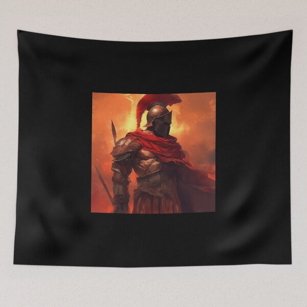 Item preview, Ancient greek warrior spartan designed and sold by SMARTKIT  DESIGNAGENCY.