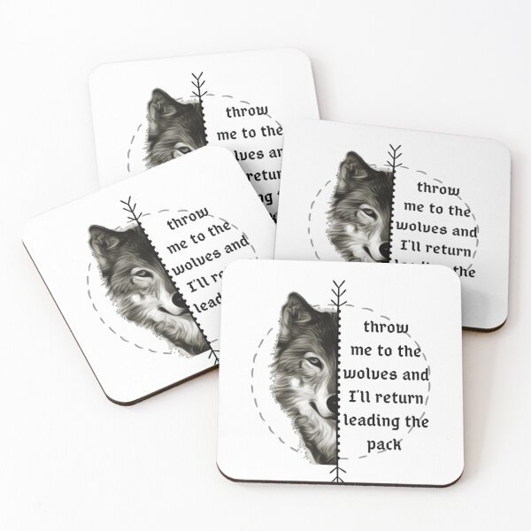 Item preview, Throw me to the wolves  designed and sold by Fifth-Marauder.