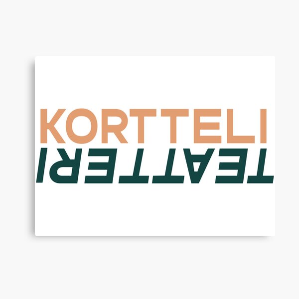 kortteliteatteri_vaaka_väri_ilmantaustaa Canvas Print