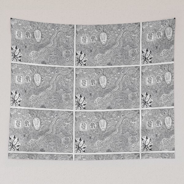 Item preview, Deep Waters black and white print designed and sold by STEF-MARKT.