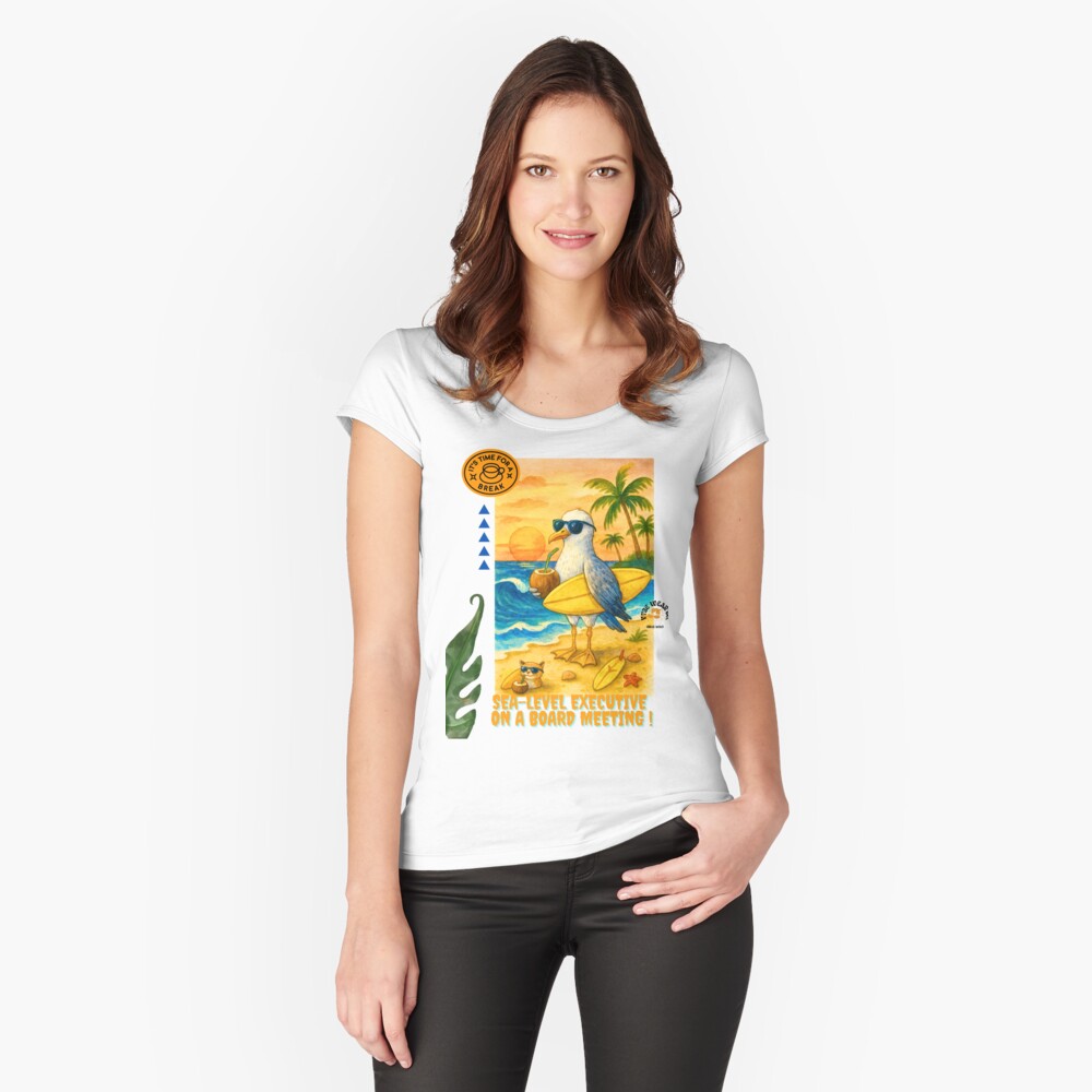 Item preview, Fitted Scoop T-Shirt designed and sold by VybeWearCompany.