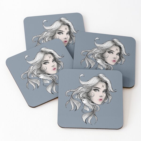 Item preview, Marina the Pisces V2- Slate Gray designed and sold by MaryAura.