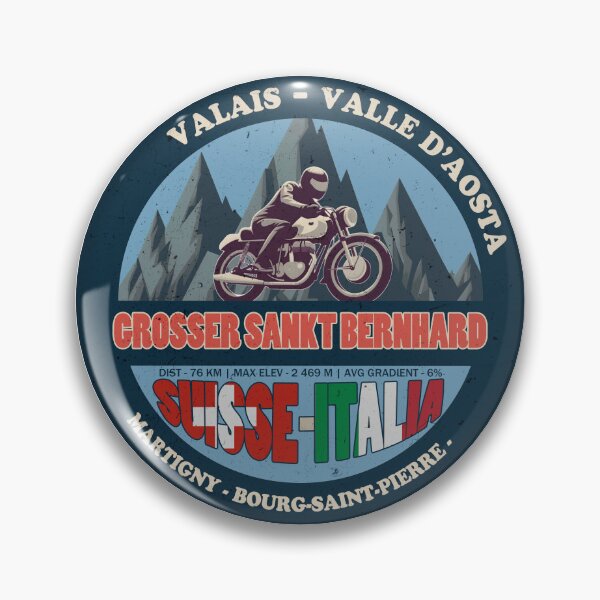 Item preview, Grosser Sankt Bernhard Vintage Badge, Suisse Italia designed and sold by Wanderful-roads.