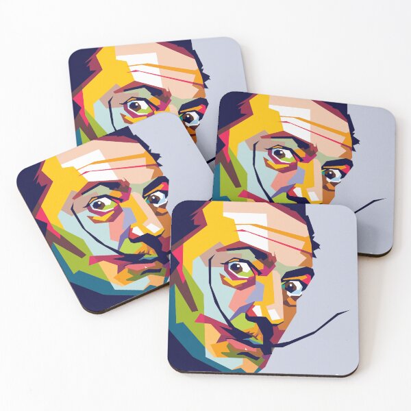 Item preview, Salvador Dali WPAP pop art portrait designed and sold by Ekira Pop Pixel.