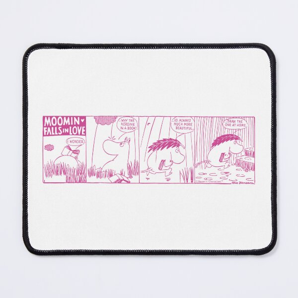 Item preview, Moomin Falls In Love Funny Comic Strip designed and sold by MoominStore.