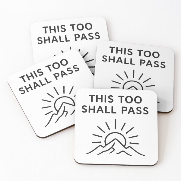 Item preview, This Too Shall Pass designed and sold by arabicdesigns.