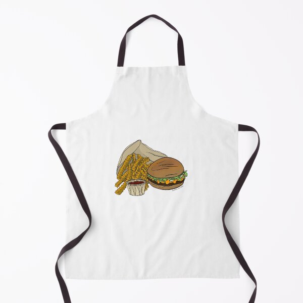 Item preview, Cheeseburger and French Fries designed and sold by Ashley Schroepfer.